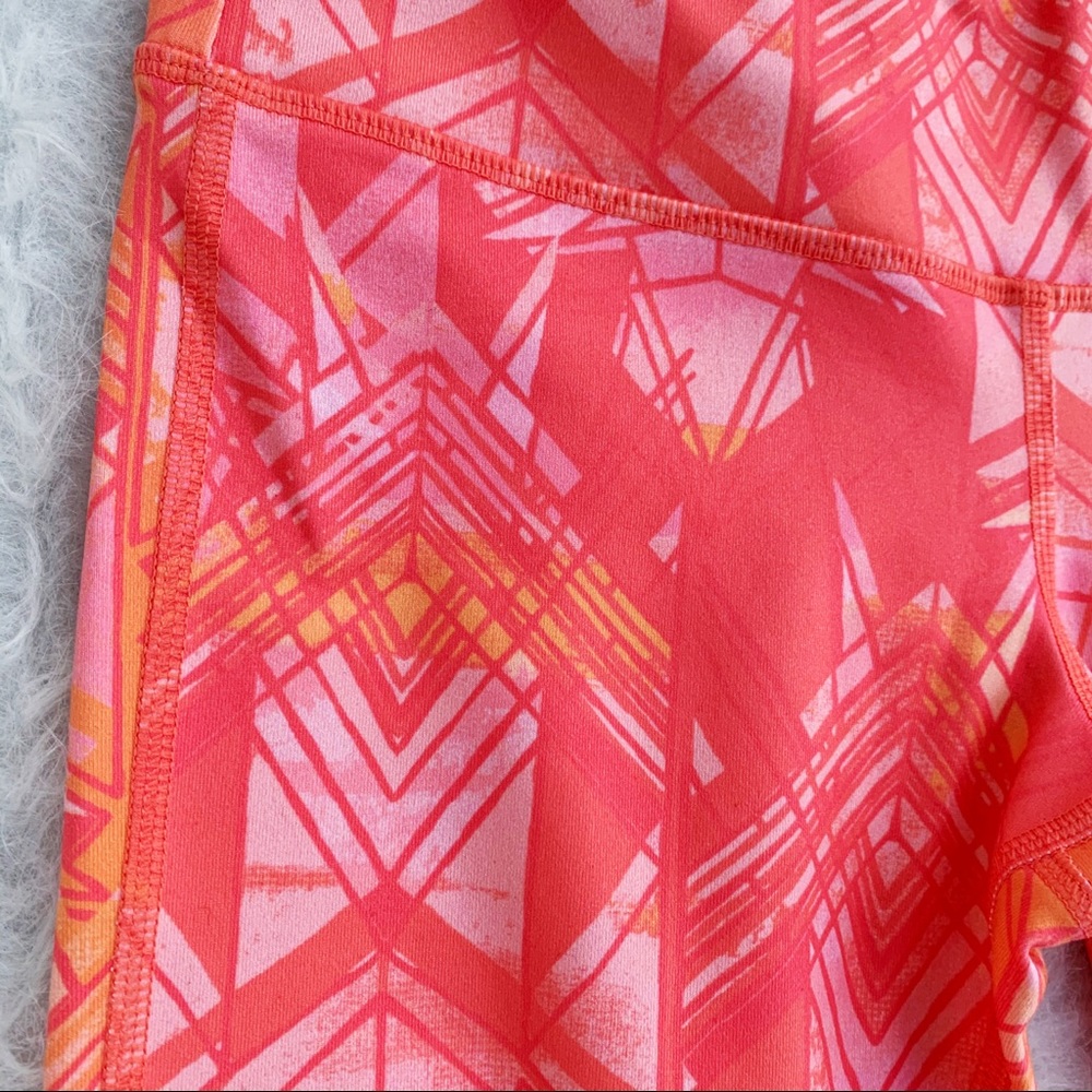 NWT ALO YOGA Guava Indio Ribbed Goddess Leggings - Picture 4 of 13